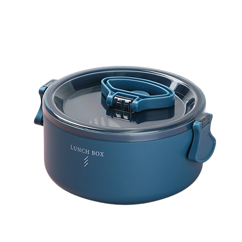 Caixa Asiática para Refeições Quentes, Hermética e Fácil de Transportar