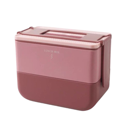 Caixa Asiática para Refeições Quentes, Hermética e Fácil de Transportar